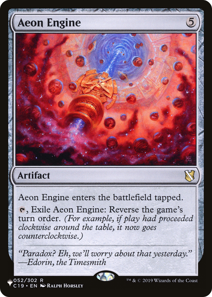 Aeon Engine (C19-0052) (PLST)