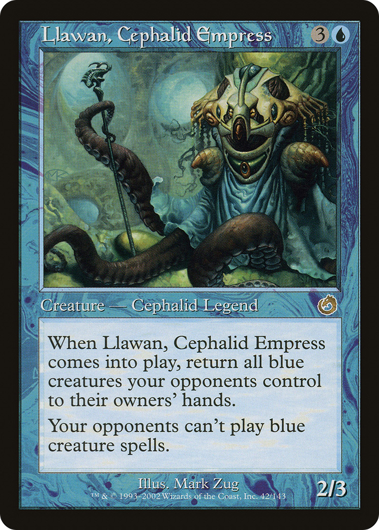 Llawan, Cephalid Empress - Foil