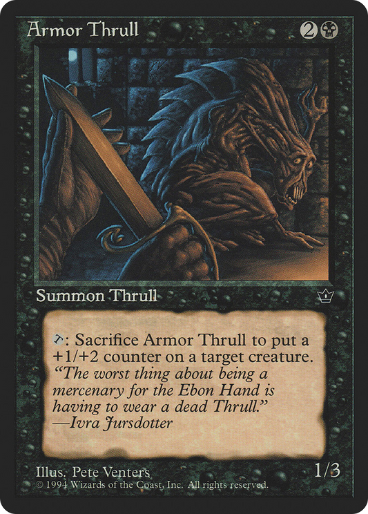 Armor Thrull (Illus. Pete Venters)