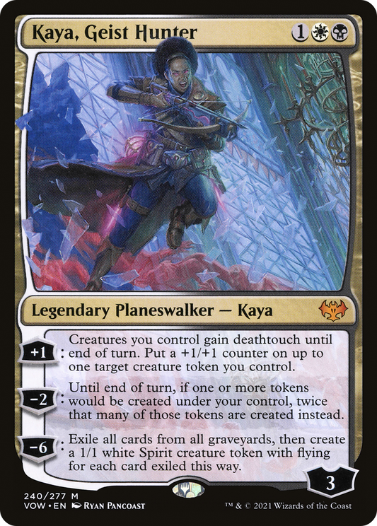 Kaya, Geist Hunter - Foil
