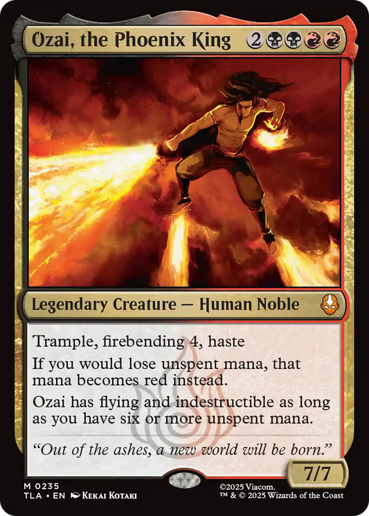 Ozai, the Phoenix King - Foil tla
