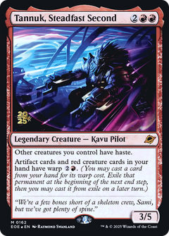 Tannuk, Steadfast Second (0162) (Prerelease) - Foil