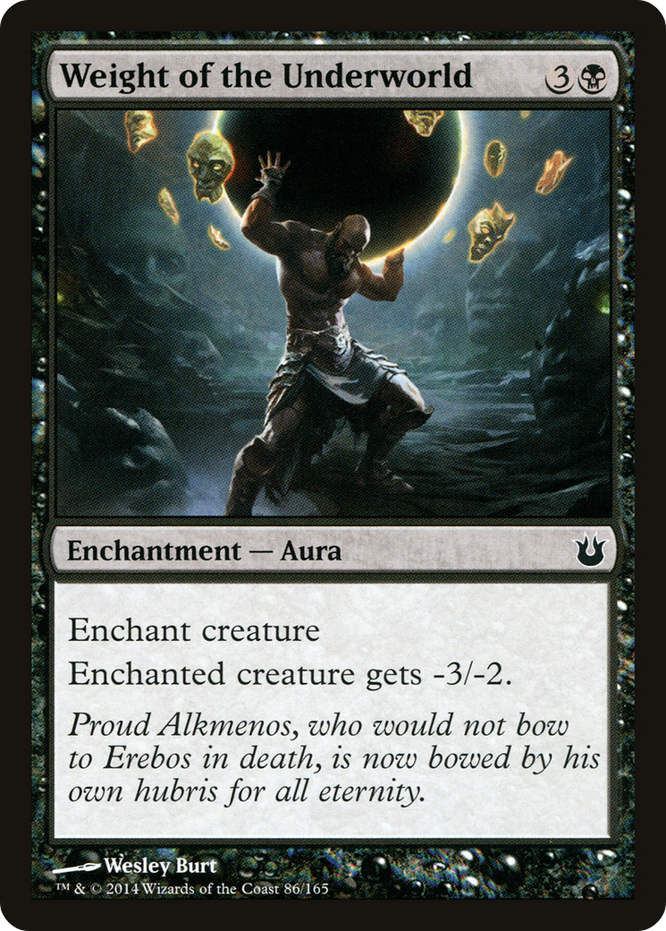 Weight of the Underworld - Foil