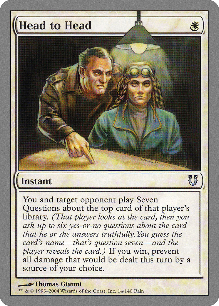 Head to Head - Foil