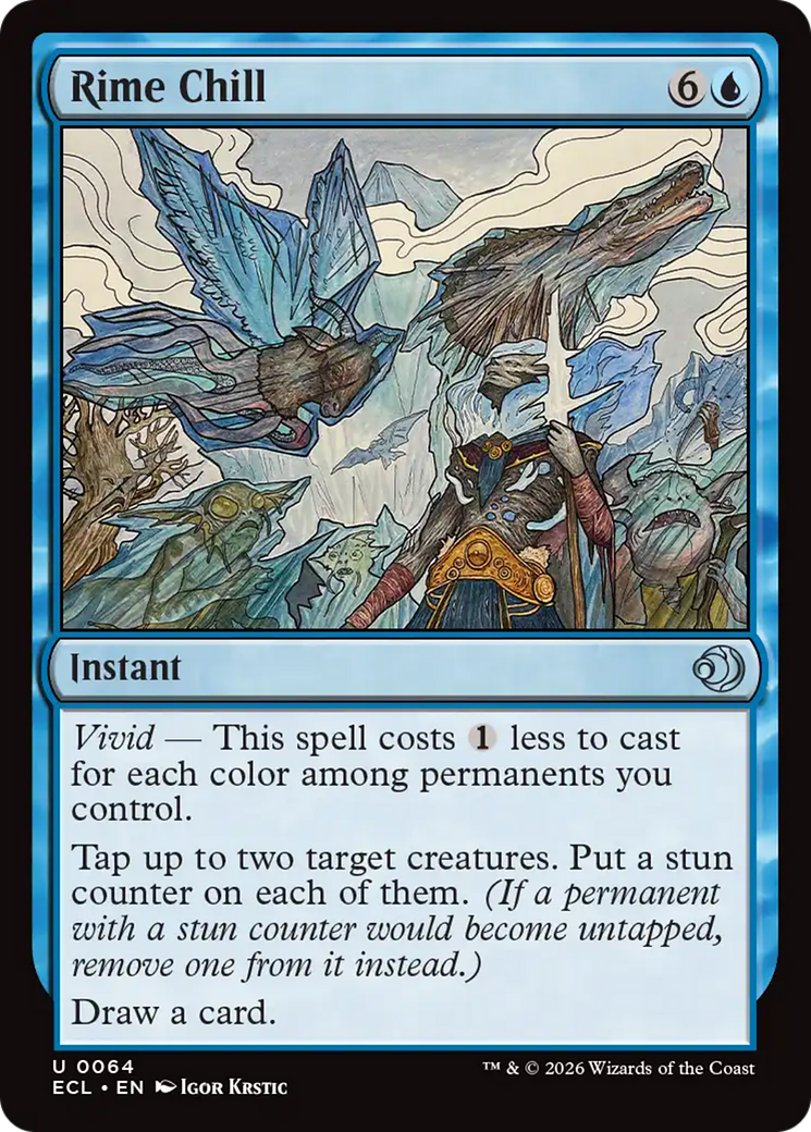 Rime Chill (0064) (ECL) - Foil