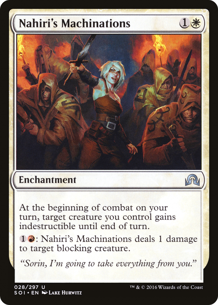 Nahiri's Machinations - Foil