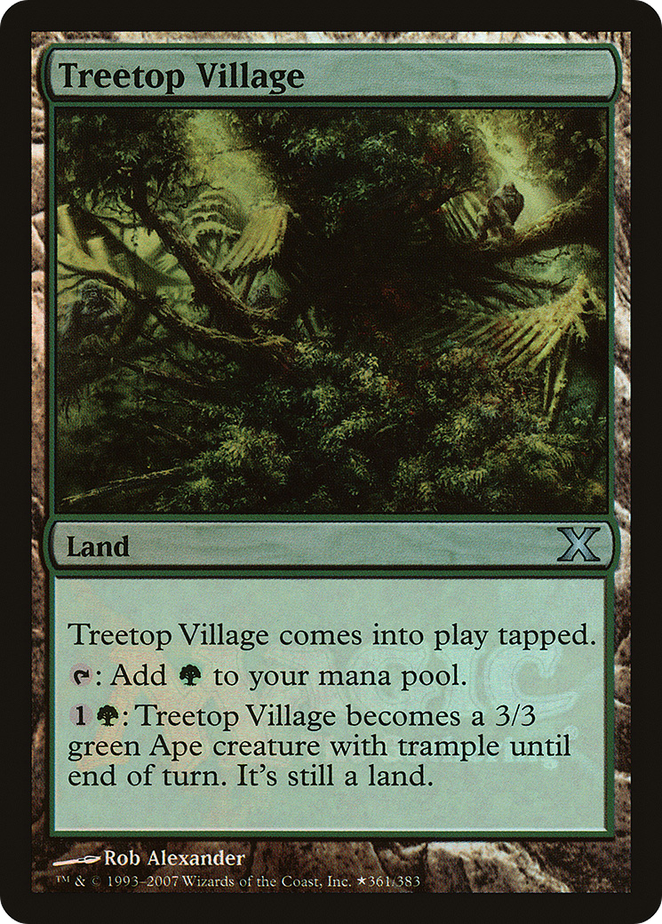 Treetop Village (361) - Foil