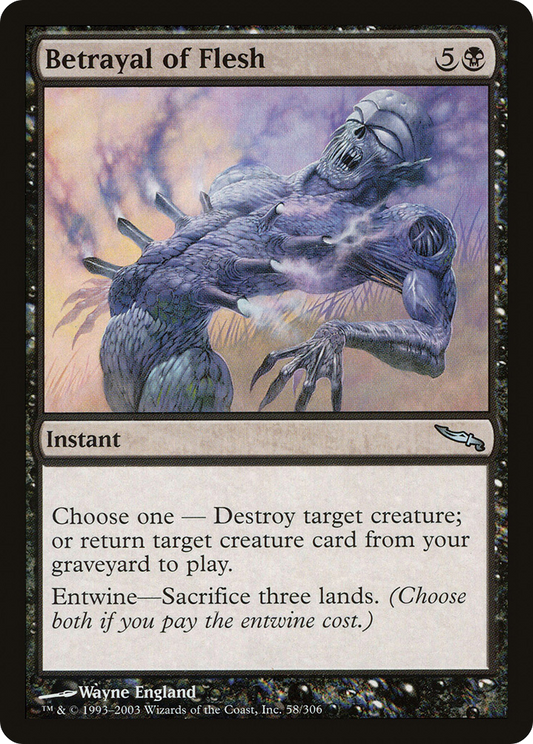 Betrayal of Flesh - Foil