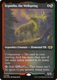 Jegantha, the Wellspring (0109) - Foil Etched