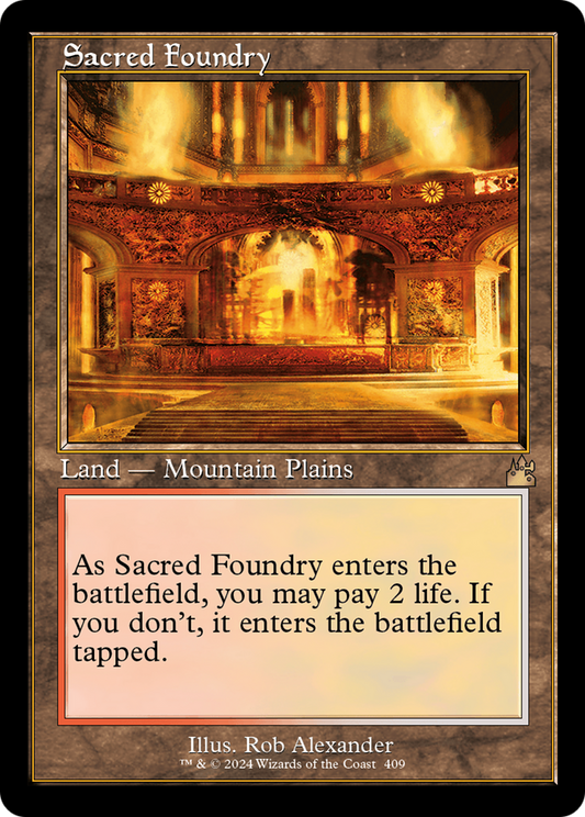 Sacred Foundry (0409) (Retro Frame)