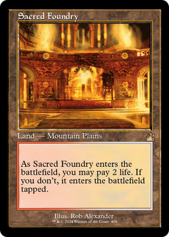 Sacred Foundry (0409) (Retro Frame) - Foil