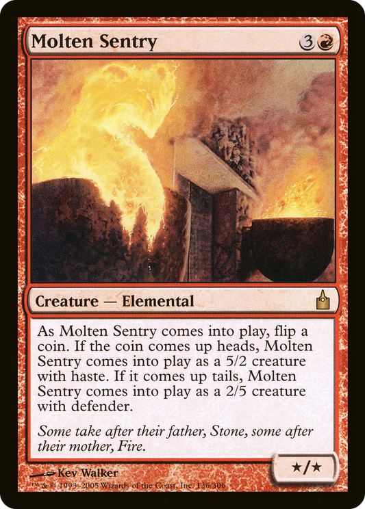 Molten Sentry - Foil