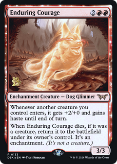 Enduring Courage (0133) (Prerelease) - Foil
