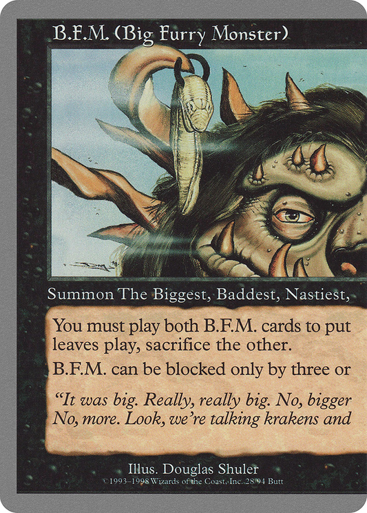 B.F.M. (Big Furry Monster) (28)