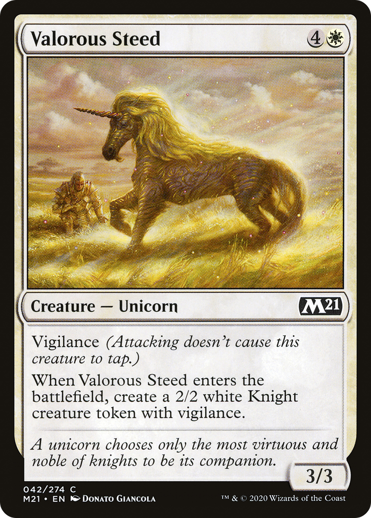 Valorous Steed - Foil