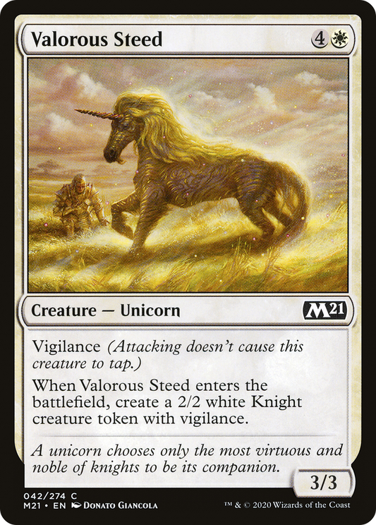 Valorous Steed - Foil
