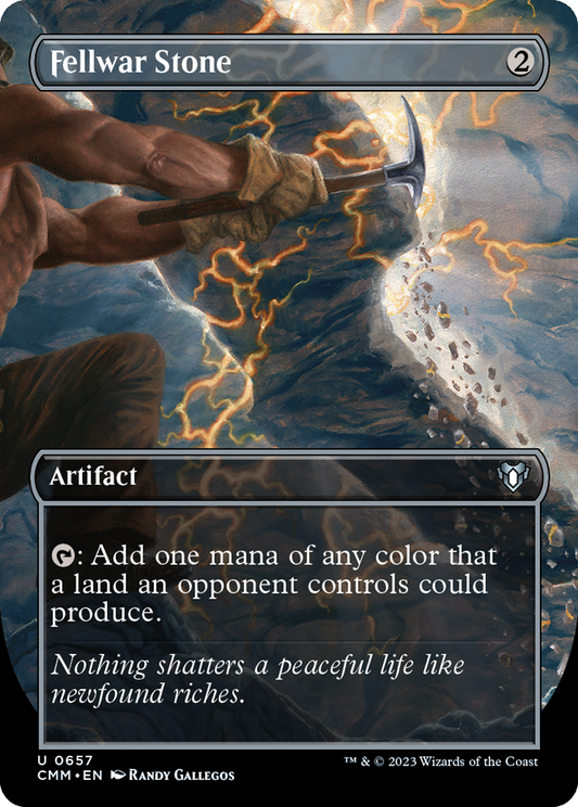 Fellwar Stone (0657) (Borderless) - Foil
