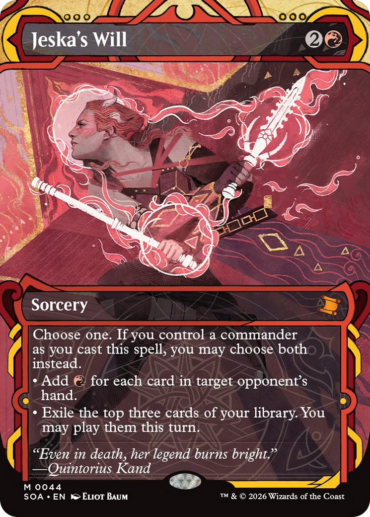 Jeska's Will (0044) (Showcase) (SOA) - Foil