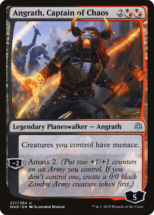 Angrath, Captain of Chaos - Foil