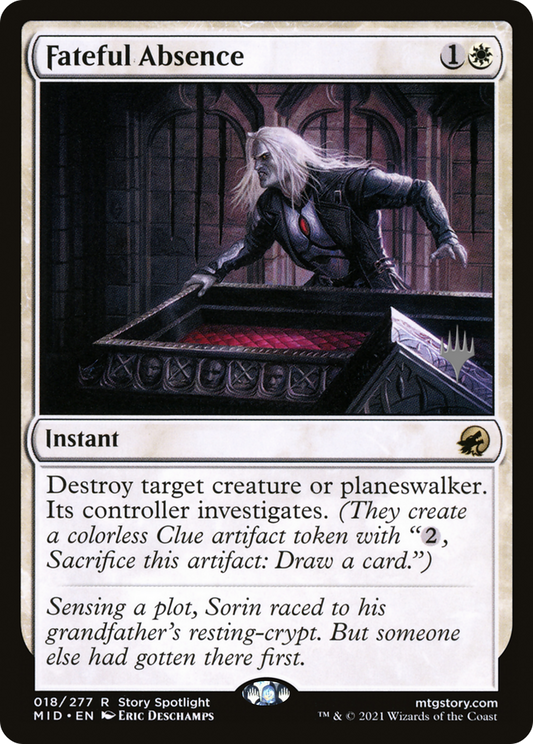 Fateful Absence (018) (Promo Pack) - Foil