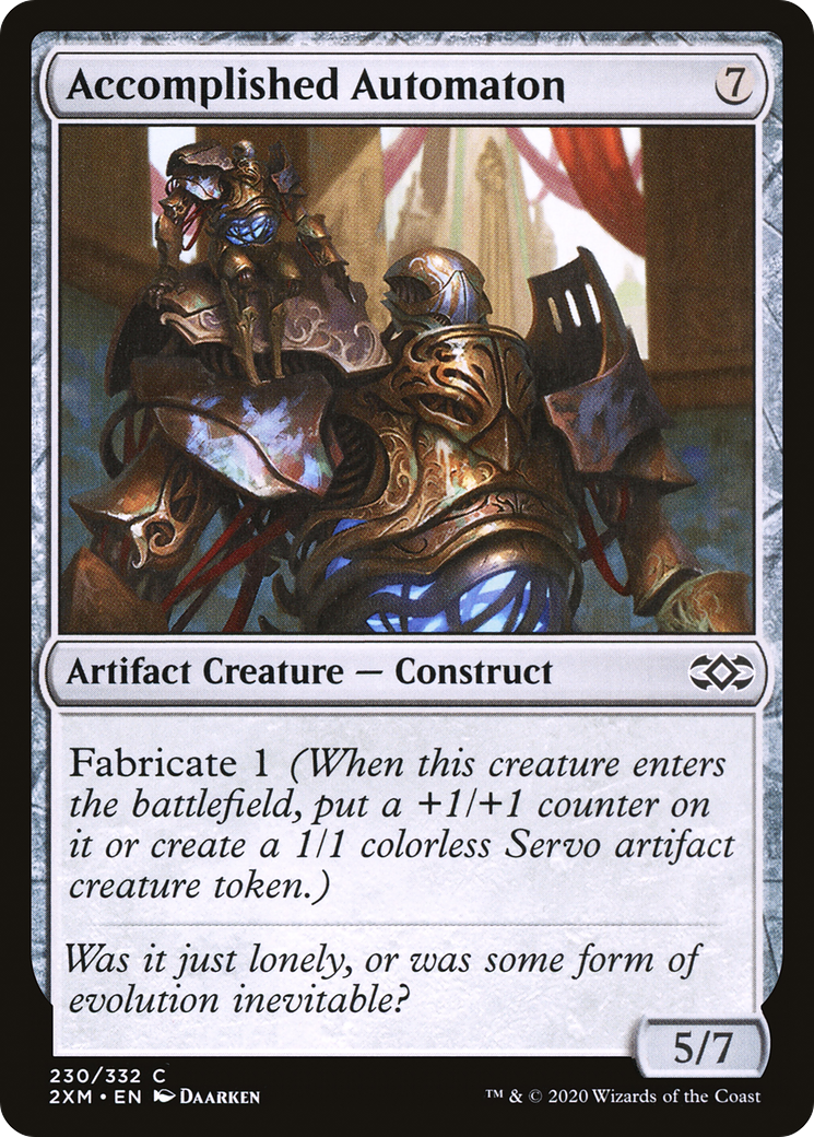 Accomplished Automaton (2XM) - Foil – Wizard's Tower