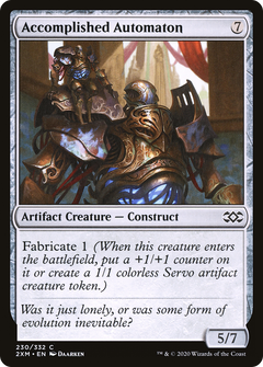 Accomplished Automaton - Foil