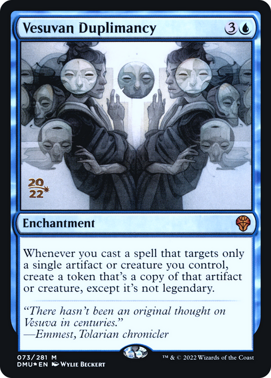 Vesuvan Duplimancy (073) (Prerelease) - Foil