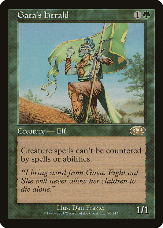 Gaea's Herald - Foil