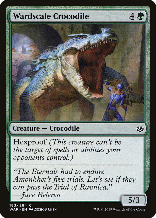 Wardscale Crocodile - Foil