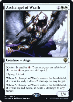 Archangel of Wrath (003) (Prerelease) - Foil