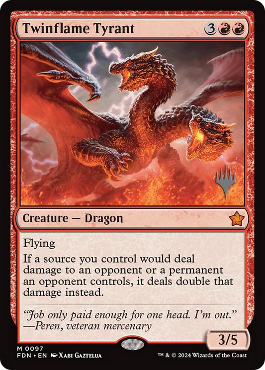 Twinflame Tyrant (0097) (Promo Pack) pfdn