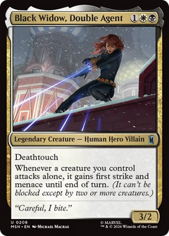 Black Widow, Double Agent (0208) (MSH) - Foil