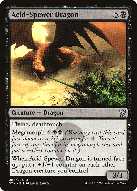 Acid-Spewer Dragon - Foil