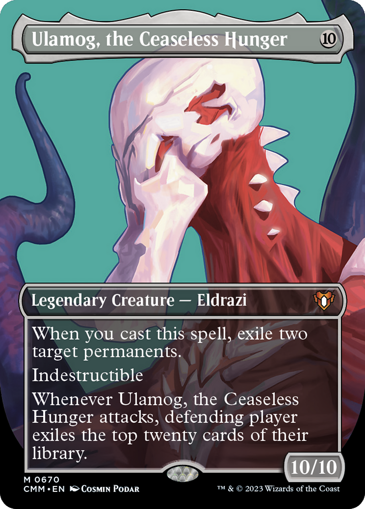 Ulamog, the Ceaseless Hunger (0670) (Borderless)