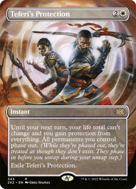 Teferi's Protection (343) (Borderless) - Foil