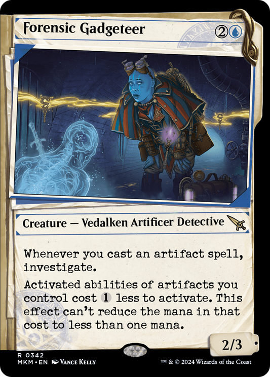 Forensic Gadgeteer (0342) (Showcase) - Foil