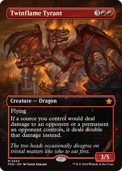 Twinflame Tyrant (0333) (Borderless) - Foil
