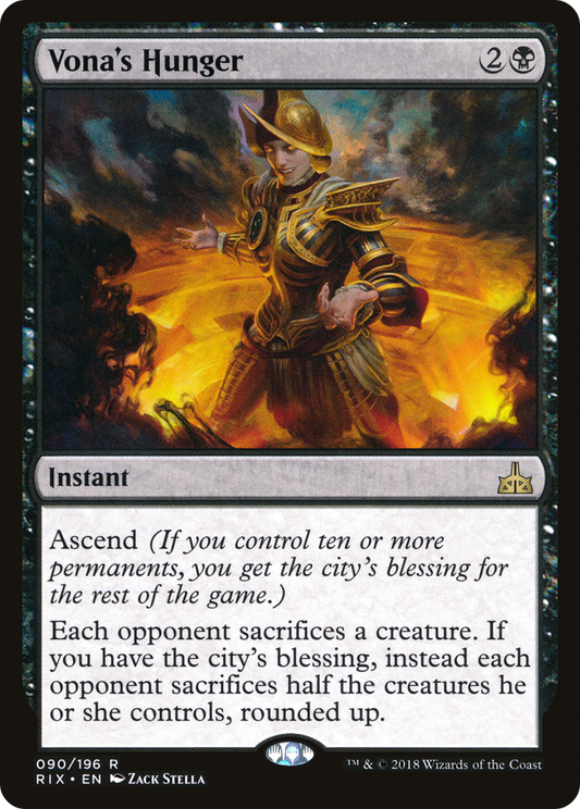 Vona's Hunger - Foil