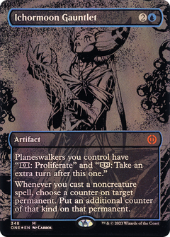 Ichormoon Gauntlet (348) (Borderless) - Oil Slick Raised Foil