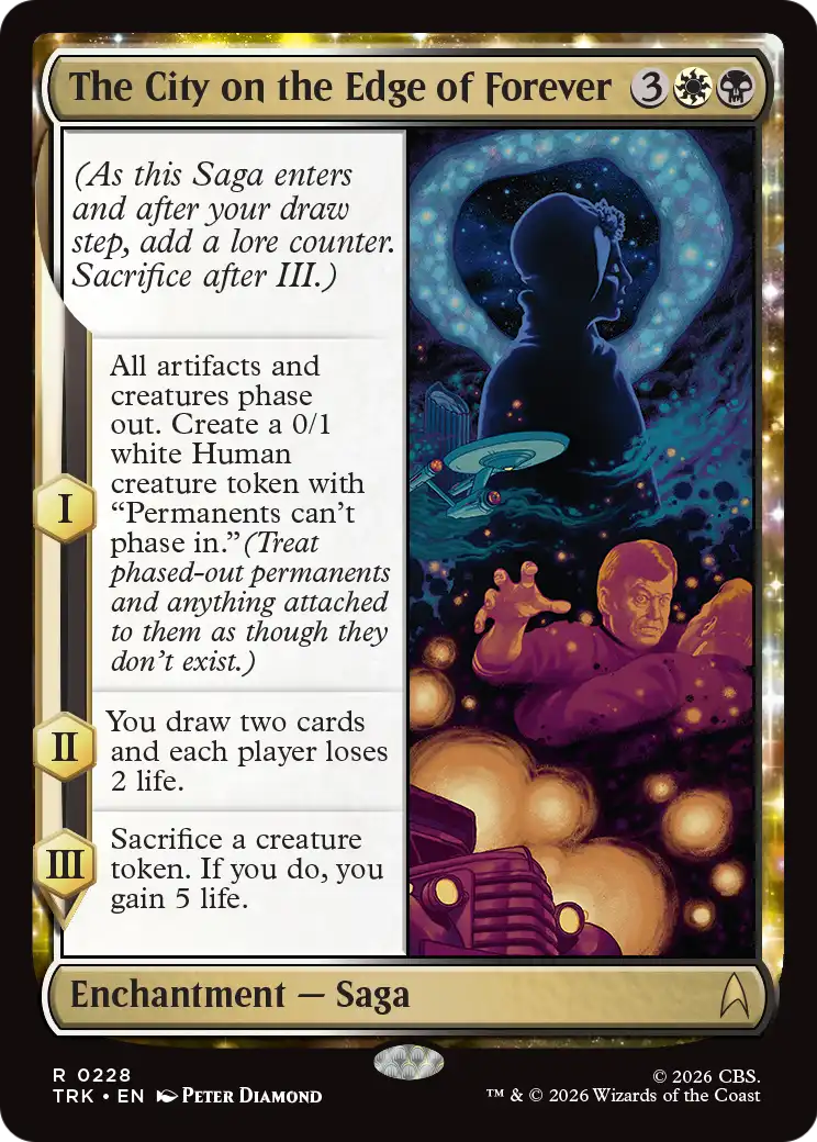 The City on the Edge of Forever (TRK) - Foil