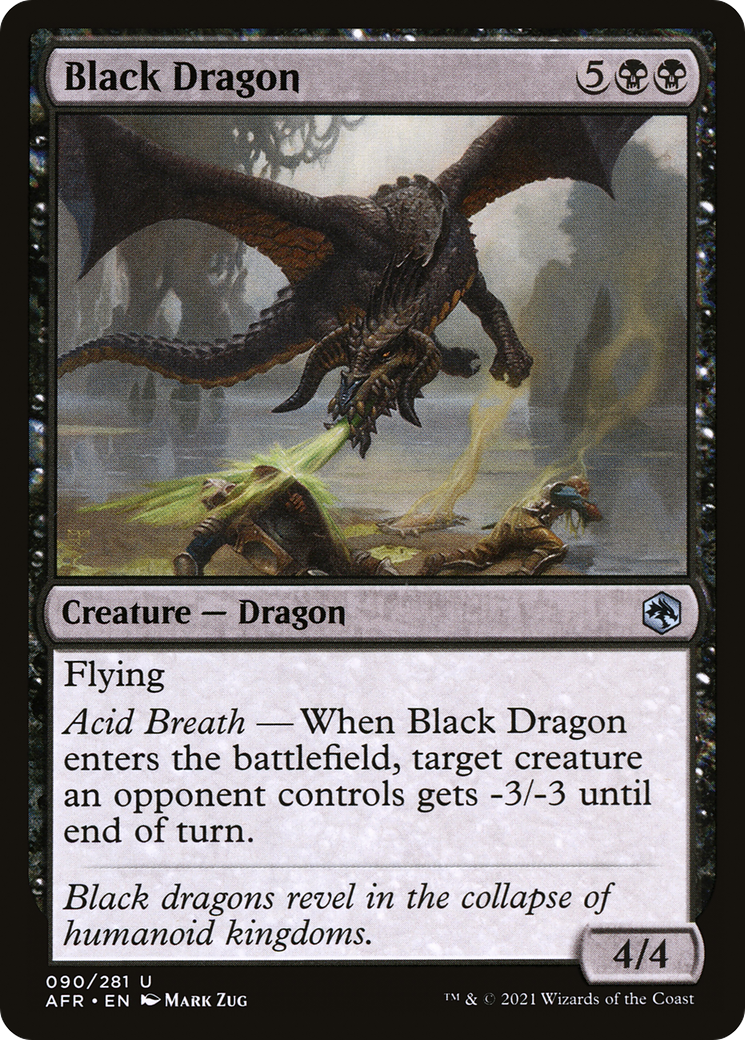 Black Dragon - Foil