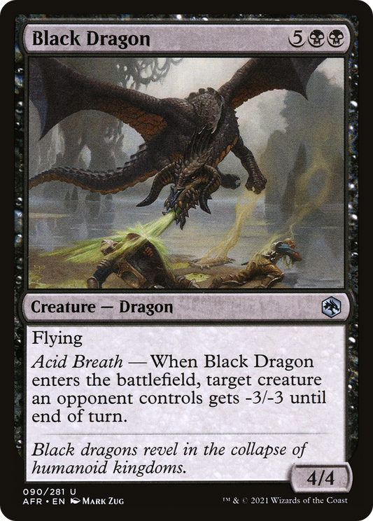 Black Dragon - Foil