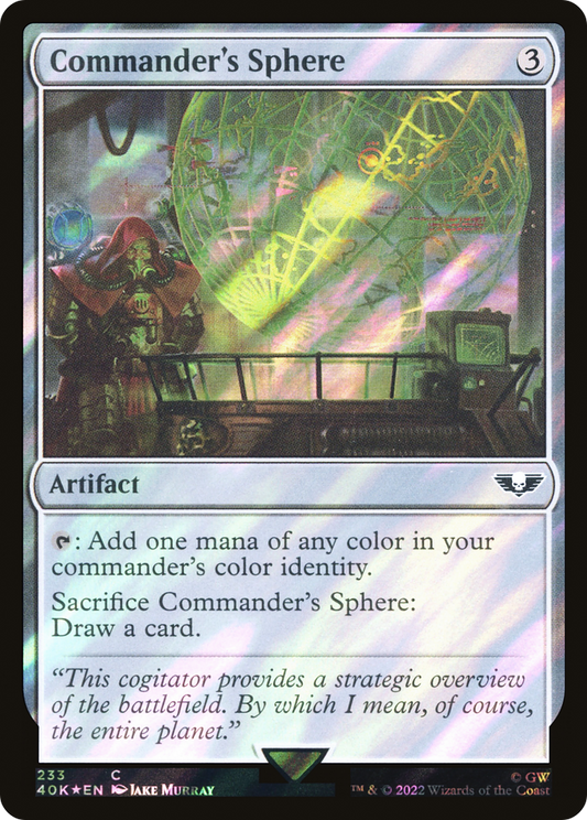 Commander's Sphere (233) - Surge Foil