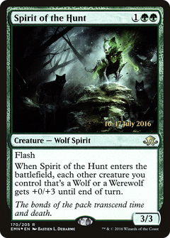 Spirit of the Hunt (170) (Prerelease) - Foil