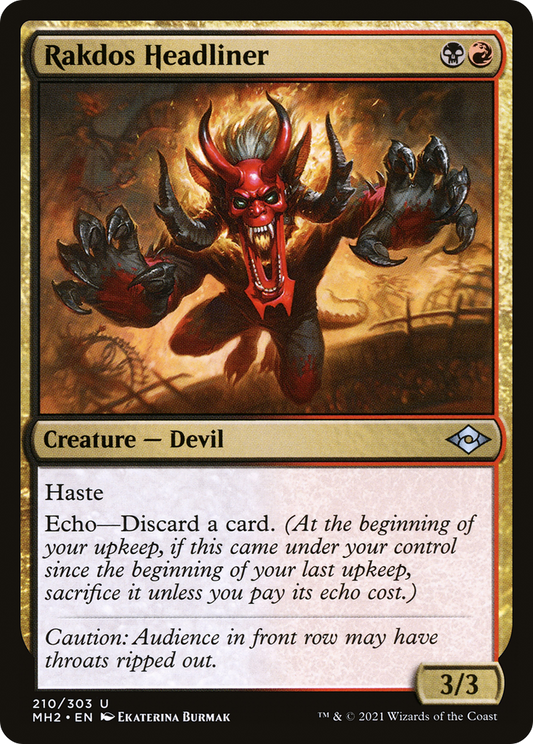 Rakdos Headliner - Foil