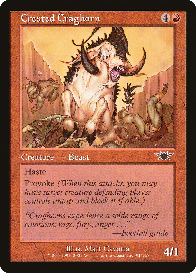 Crested Craghorn - Foil