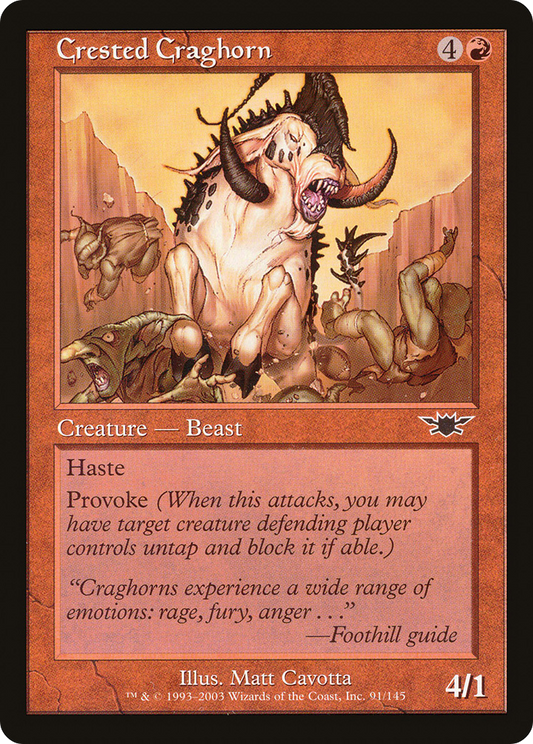 Crested Craghorn - Foil