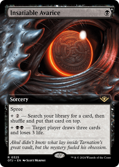 Insatiable Avarice (0325) (Extended Art)