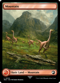 Mountain (0024) (Reversible) (REX) - Foil