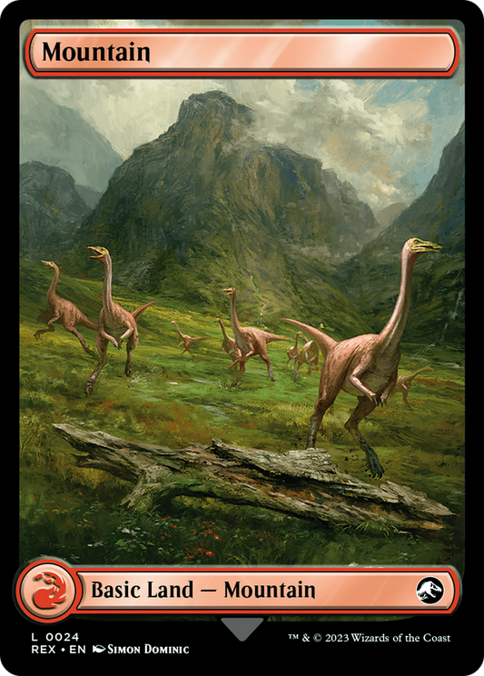Mountain (0024) (Reversible) (REX) - Foil